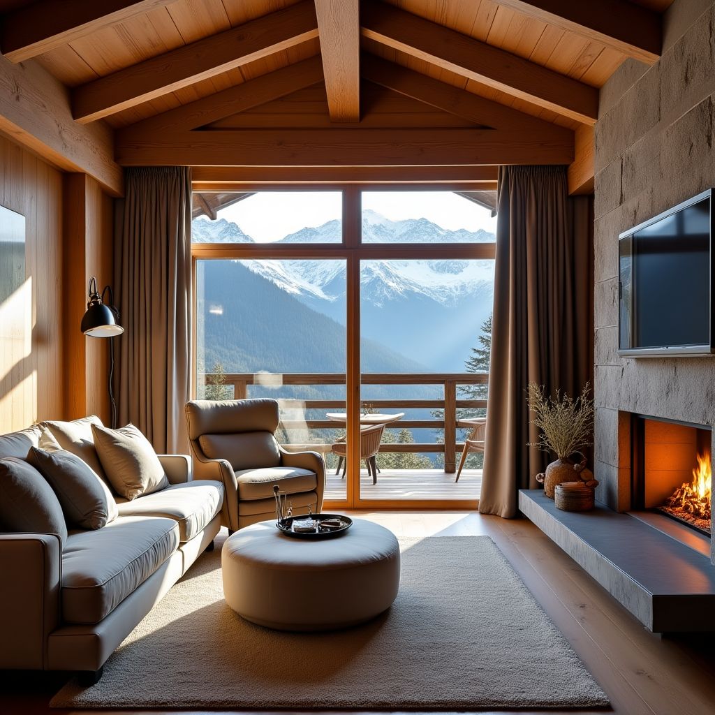 Luxury suite at Alpine Lodge